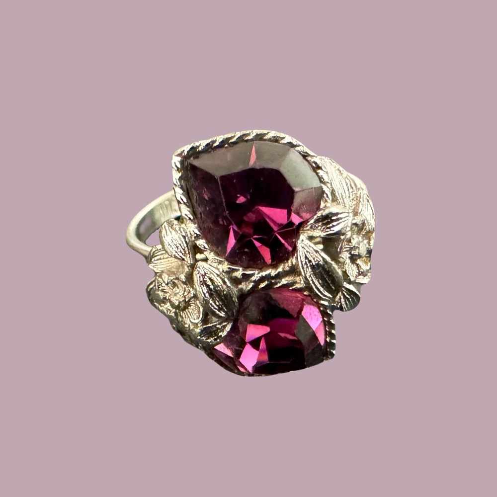 Sarah Coventry Love Story Ring - Picture 1 of 7